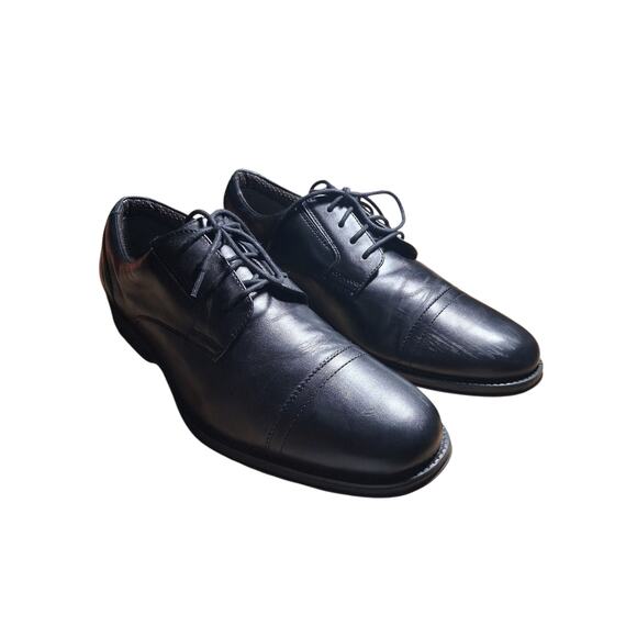 Dockers Mens size 10M Black Garfield Casual Career Office Church Oxford Shoes - Picture 9 of 11